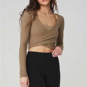 Alo Amelia Luxe Long Sleeve Crop